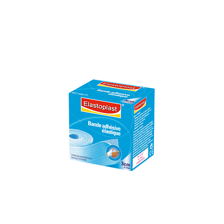 Elastoplast Bande Adhésive Élastique 3cm X 2.5m