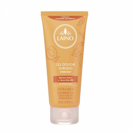 LAINO GEL DOUCHE SUGRAS HYDRATANT A L'ALOE VERA BIO ABRICOT 200ML