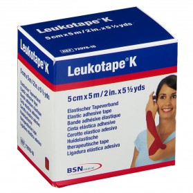 Leukotape® K Rouge 5 cm x 5 m