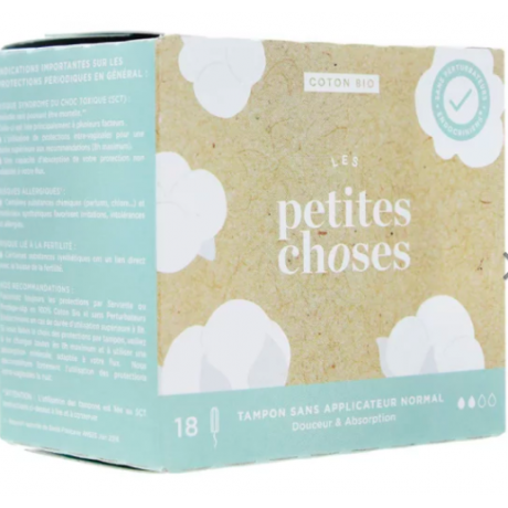 Les petites choses Tampon sans applicateur normal x18