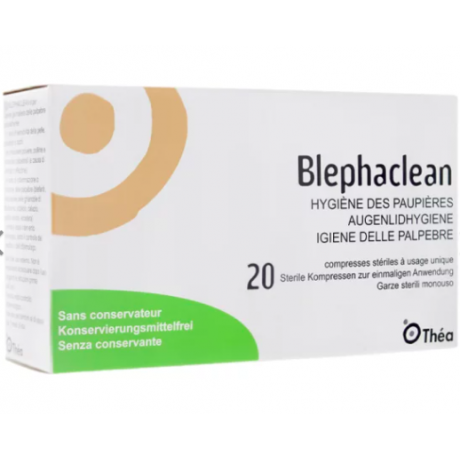 Blephaclean compresses imprégnées