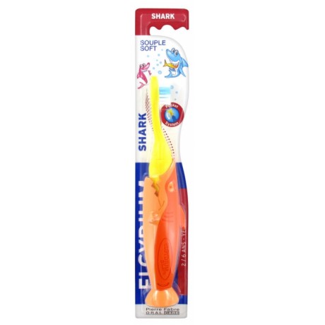 ELGYDIUM SHARK BROSSE À DENTS 2-6 ANS SOUPLE