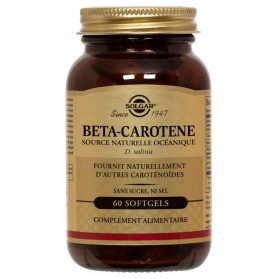 SOLGAR BÊTA-CAROTÈNE 7 MG 60 GÉLULES