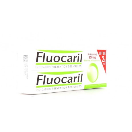 FLUOCARIL Bi-Fluoré Pâte Dentifrice 250 mg 2x75ml