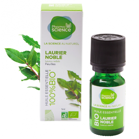 PHARMASCIENCE HUILE ESSENTIELLE LAURIER NOBLE BIO 5ML
