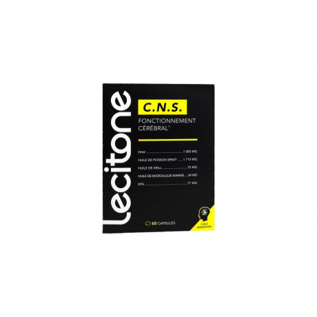 SYNACTIFS LECITONE C.N.S. FONCTIONNEMENT CEREBRAL 60 CAPSULES