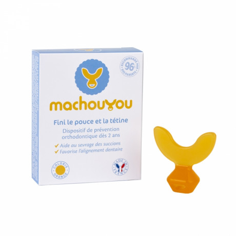MachouYou Masticateur 1ère Dentition couleur Orange