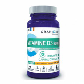 Granions Vitamine D3 2000 UI 30 comprimés à croquer
