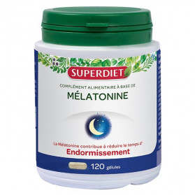 Superdiet Mélatonine 120 gélules