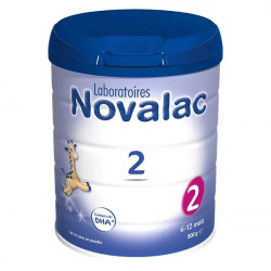 Novalac Lait 2ème âge - 800g