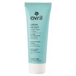 Avril Crème de Nuit Bio -...