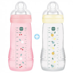 MAM Lot de 2 biberons Easy...