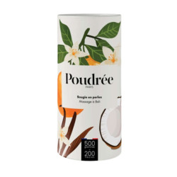 Poudrée Bougie en perle...