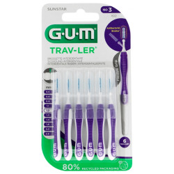 GUM Trav-Ler 6 Brossettes...