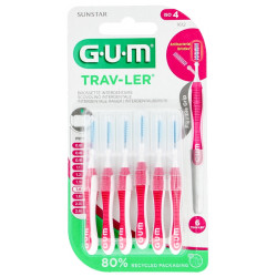 GUM Trav-Ler 6 Brossettes...