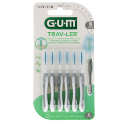 GUM Trav-Ler 6 Brossettes...