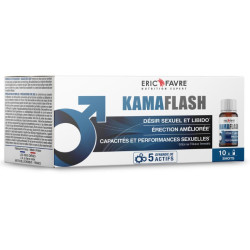 Kamaflash  10 fioles de 10ml