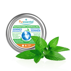 PURESSENTIEL Respiratoire - Gommes adoucissantes, 45 g