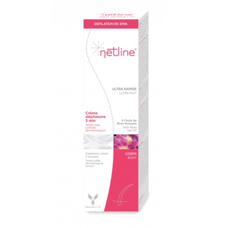 NETLINE Crème dépilatoire 3 min 150ml