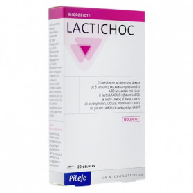 Pileje Lactichoc 20 gélules