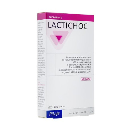 Pileje Lactichoc 20 gélules